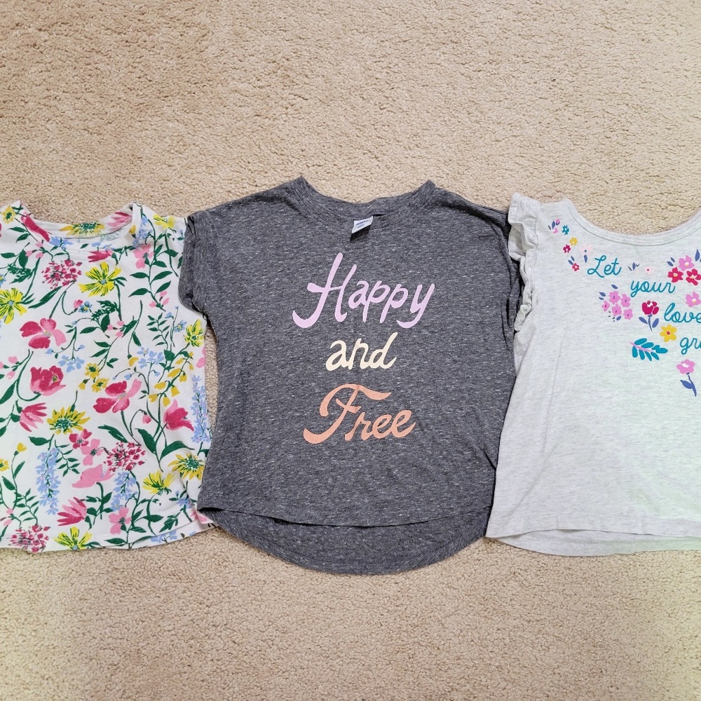 3-pack Toddler T-shirts (Carter's and Old Navy), Size 3T